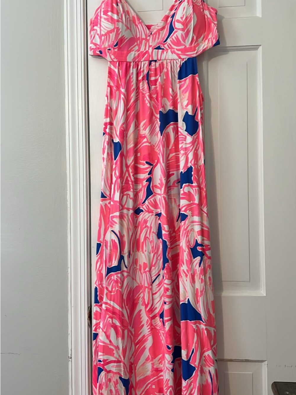 Lilly Pulitzer cut out maxi dress